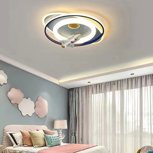 Dreamy Skies: A Dimmable Ceiling Light for Young Explorers