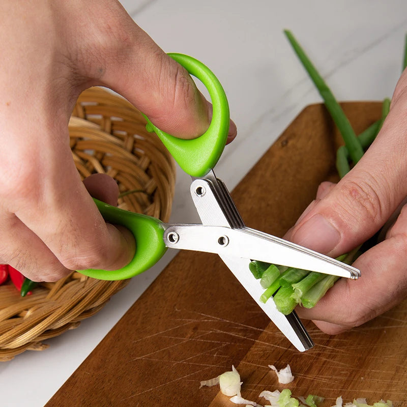 Stainless Steel Vegetable and Herb Cutter