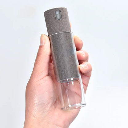 Botella de spray limpiador de pantalla de microfibra 