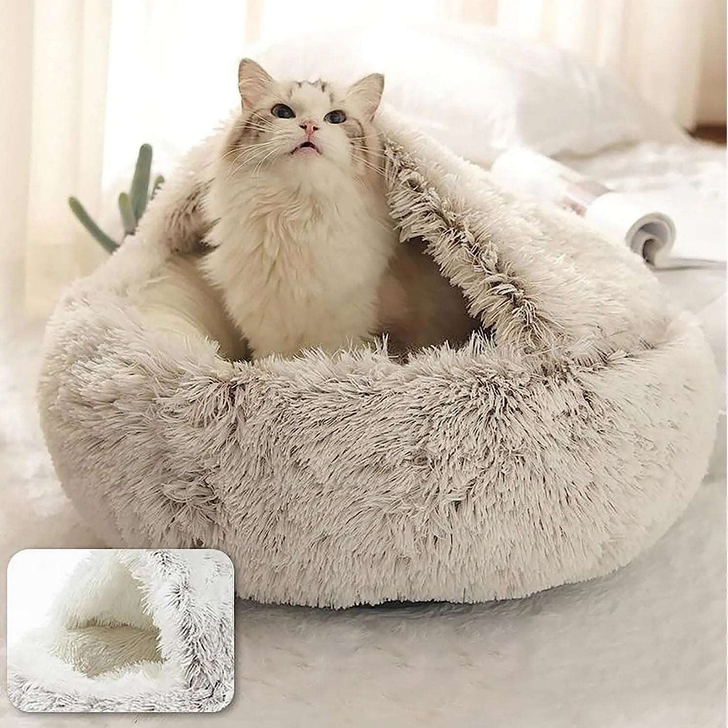 CozyNook Pet Bed with Cover