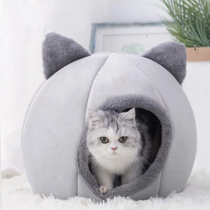 Cama cueva para gatos 